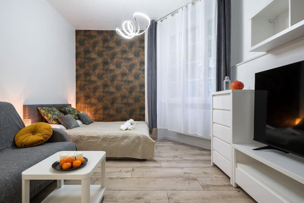 Charming Apartment In Calm And Central Area Krakau Exterior foto