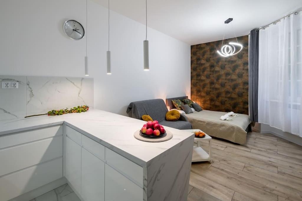 Charming Apartment In Calm And Central Area Krakau Exterior foto